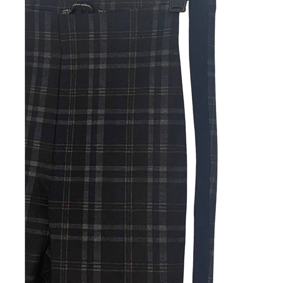 ZARA Trafaluc Collection Black & Gray Plaid Pants - Picture 3 of 11